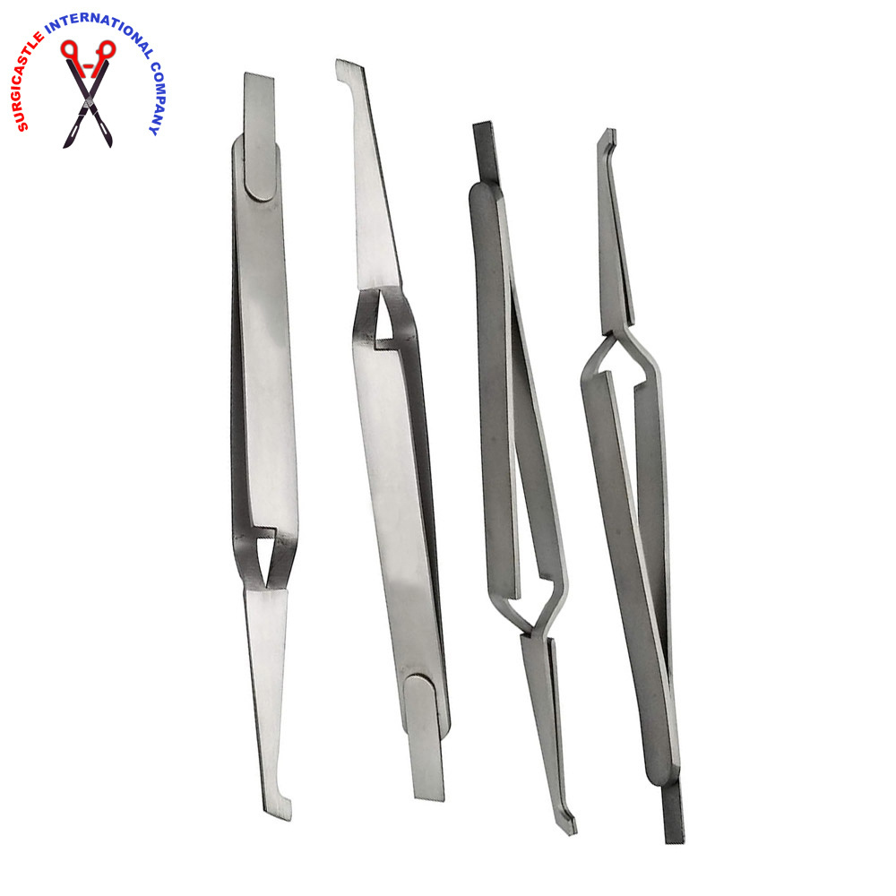 Dental Orthodontic Buccal Tube Bonding Tweezers Holder Placer Dental Instruments By SURGICASTLE