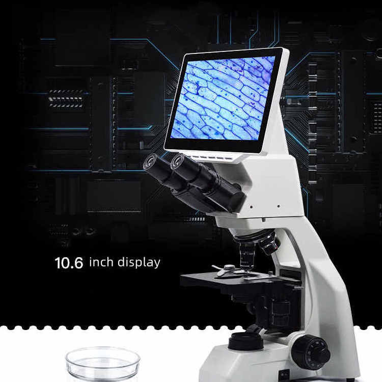 Pet Reliable Top Quality Veterinary Biological Microscope Full Hd Camera Veterinary Instrument