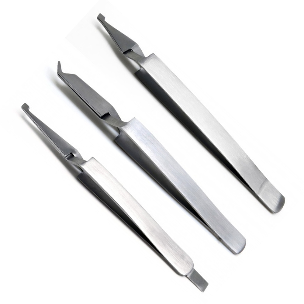 Posterior Bonding Tweezers Reverse Action Tweezers Stainless Steel High Quality Dental Instruments