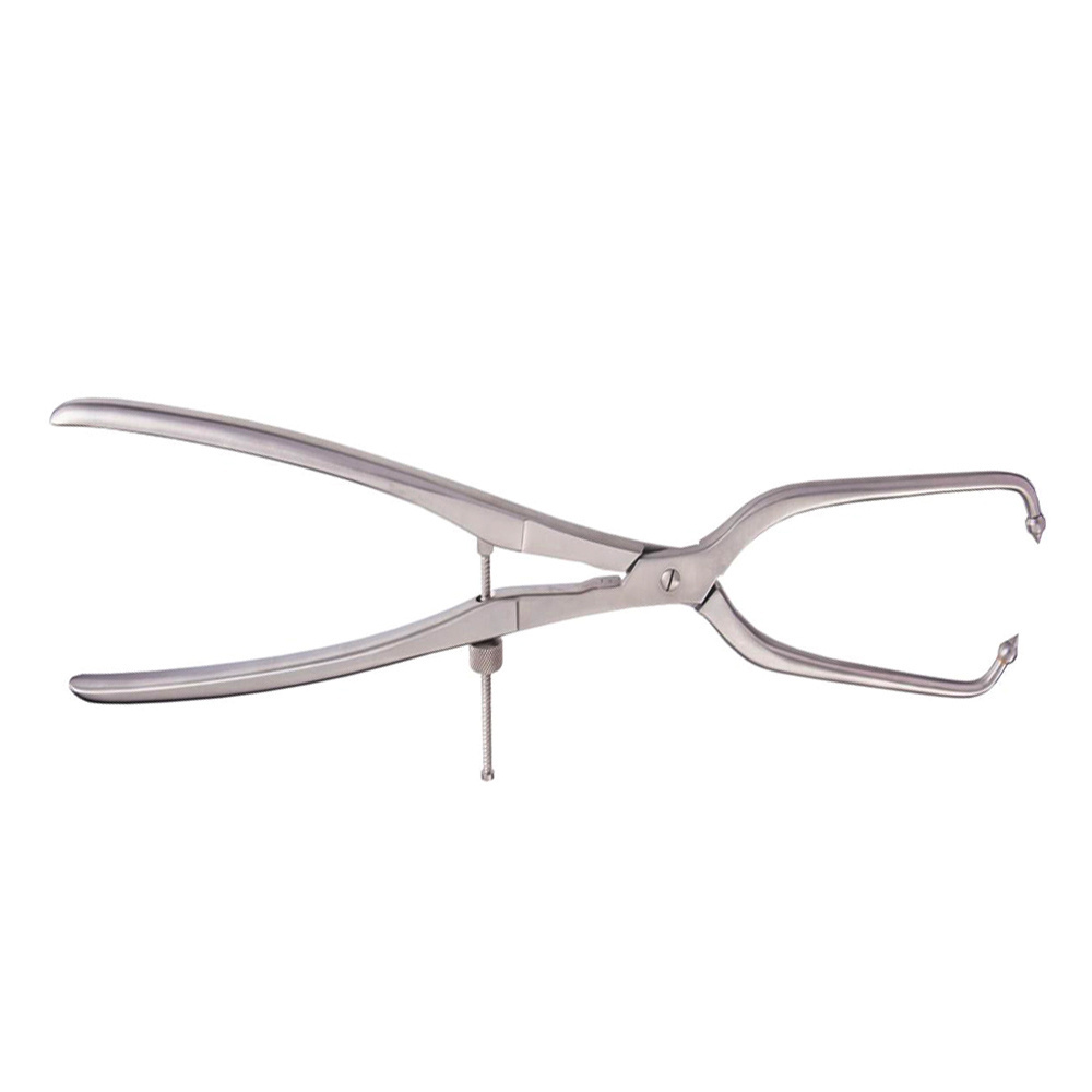 Pelvic Reduction Forceps Long Pointed Ball Tips 41cm Orthopedic Instruments