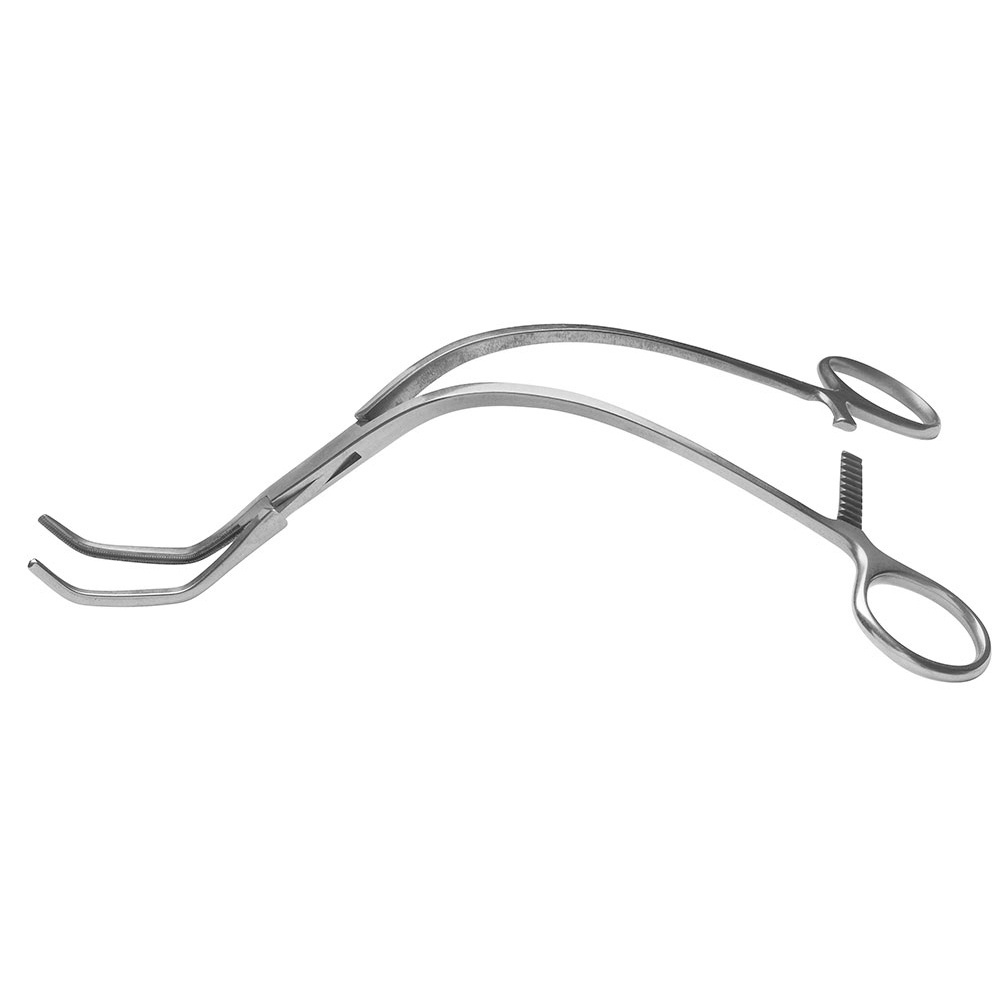 High Quality Surgical Gynecology Clamps Stainless Steel Debakey Atraumatic 1 x 2 Teeth CE ISO Certified