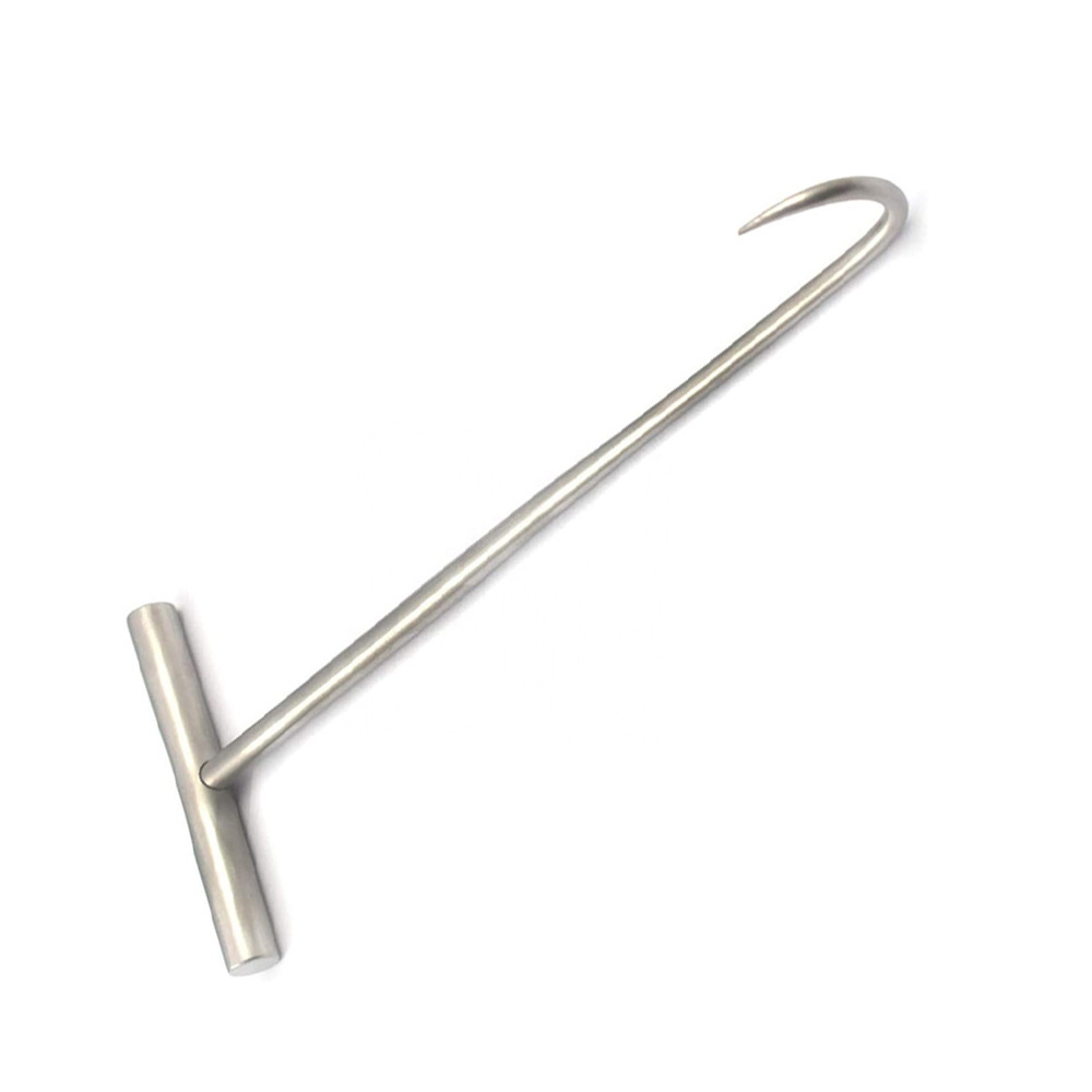 High Quality Stainless Steel Bone Hook T Handle 8 Inch Orthopedic Instruments