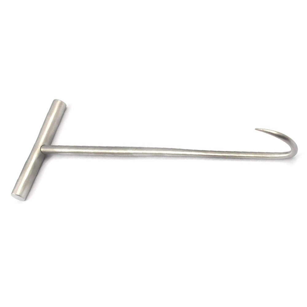 High Quality Stainless Steel Bone Hook T Handle 8 Inch Orthopedic Instruments