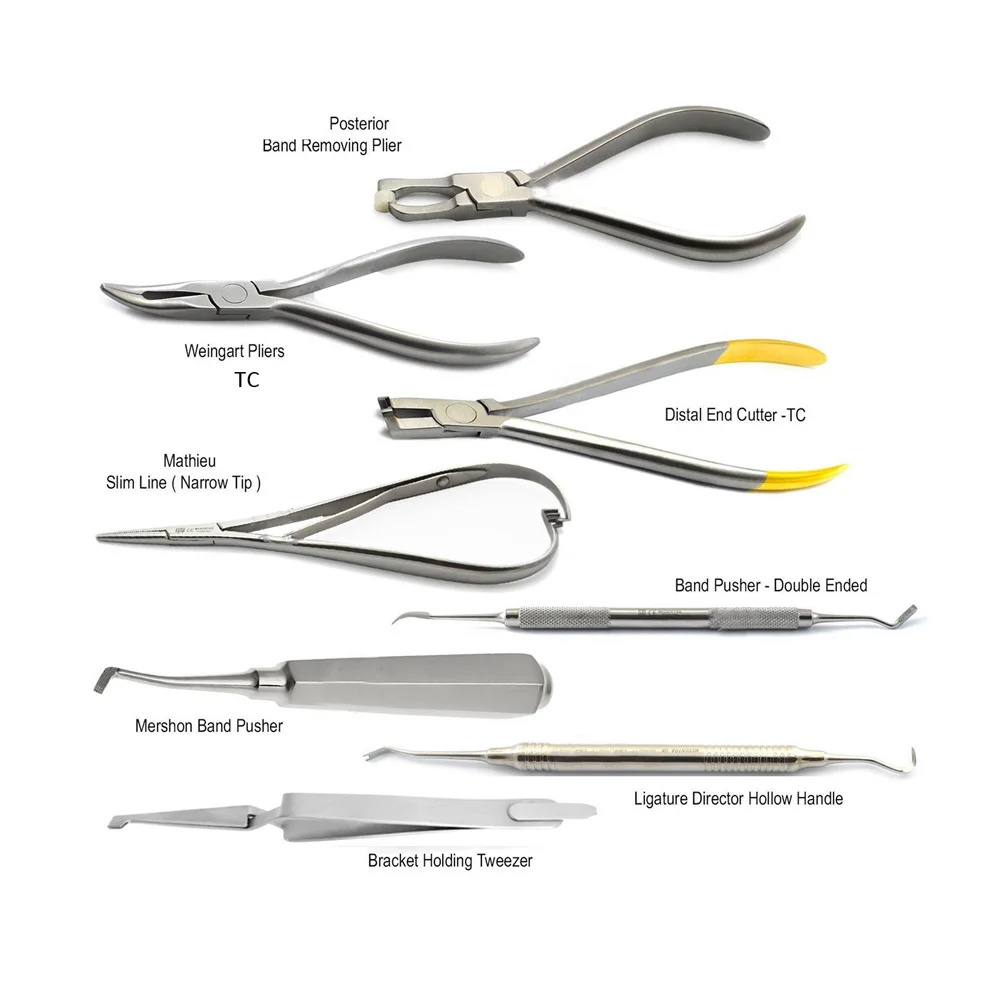 Orthodontics Bonding Instruments Kit Posterior Hand Removing Plier Kit High Quality Dental Instruments