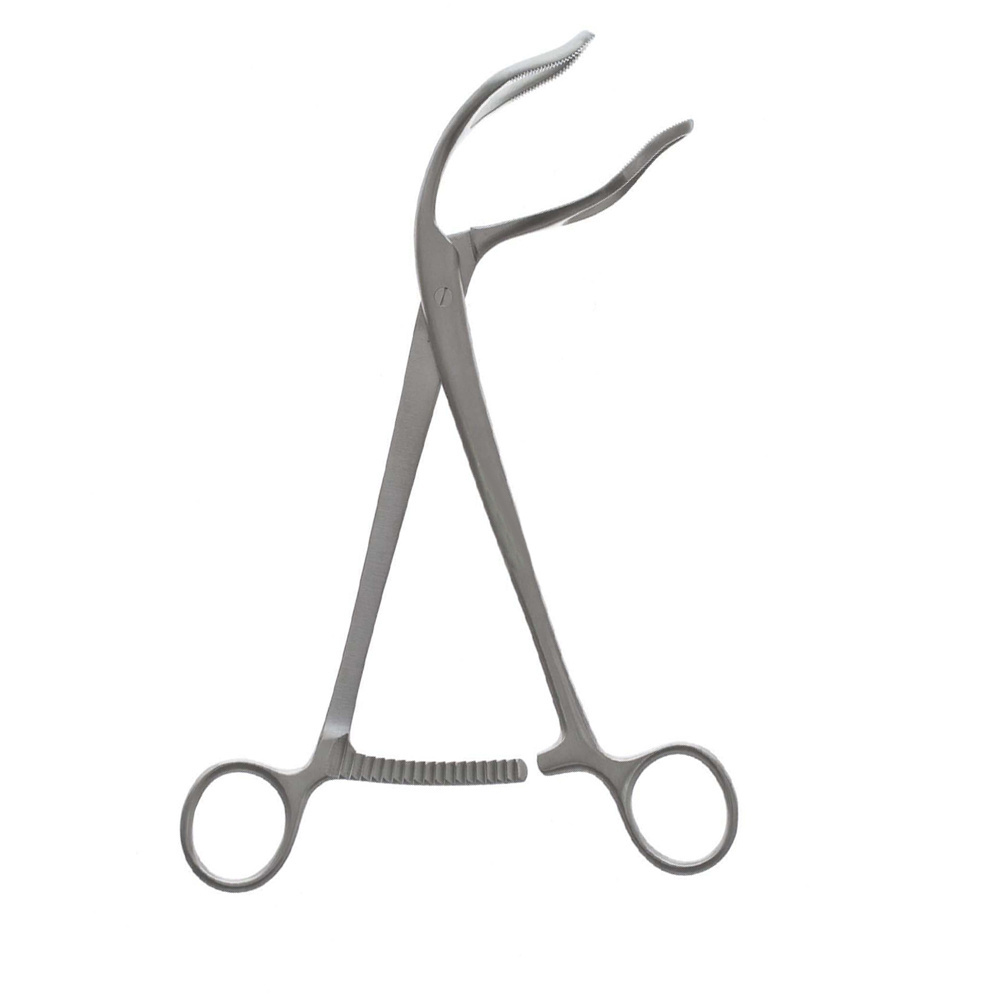 Somers Uterine Elevating Forceps Curved Mirror Finish Stainless Steel Gynecology Instruments