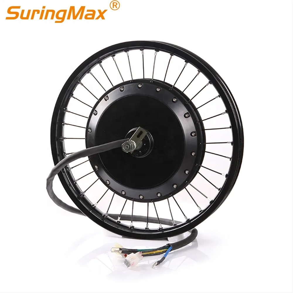 Strong power V3 12000w electric motorcycle ebike wheel 3T 5T qs 273 72V 8000w hub motor