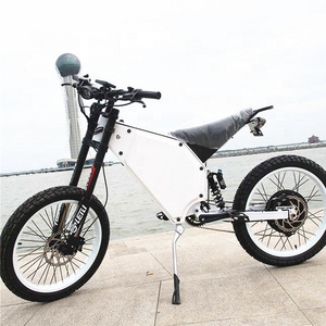 Factory e dirt bike 3000w MTB banana seat varied terrain ebike steal-th bomber motorcycle electric bike for adults