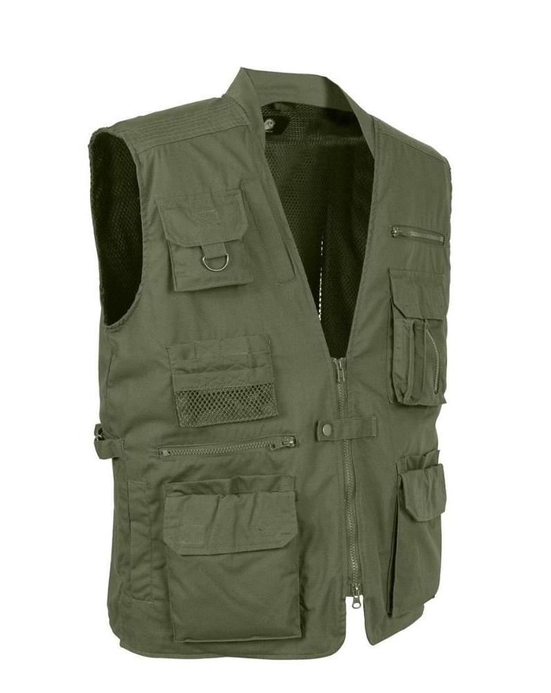 Classic design tactical cargo vest load tool work vest safety vest