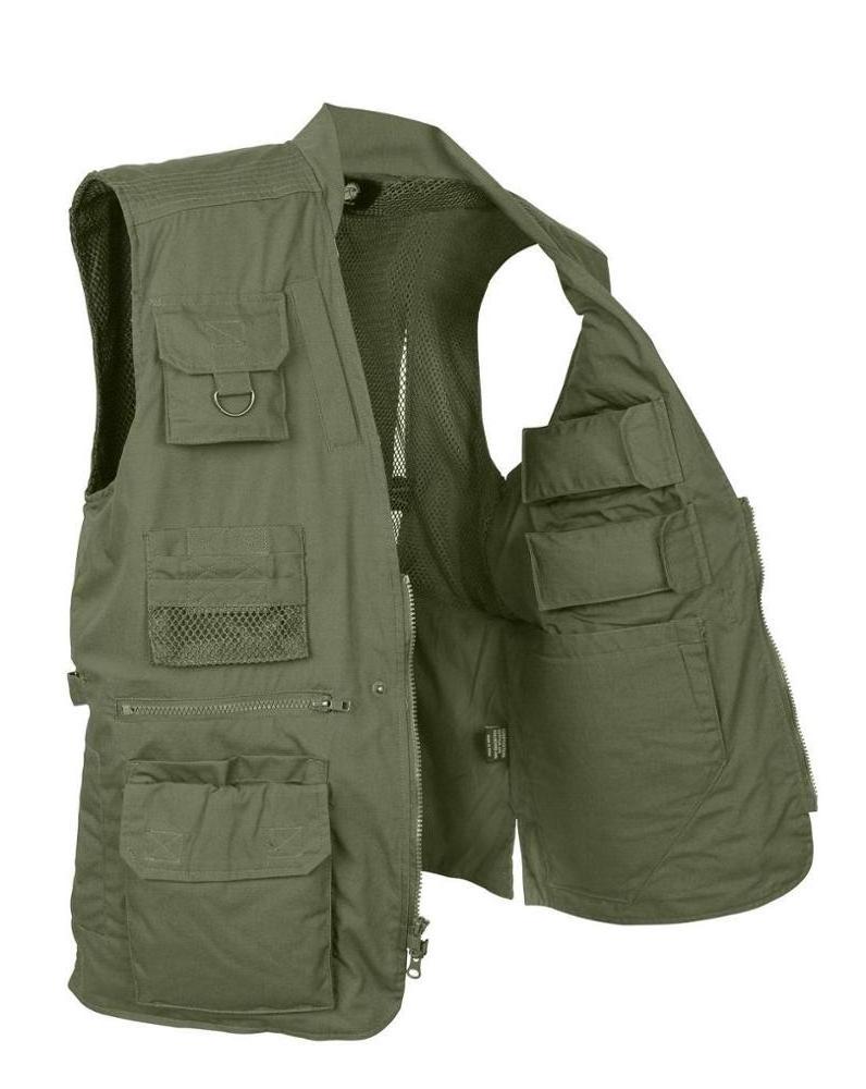 Classic design tactical cargo vest load tool work vest safety vest