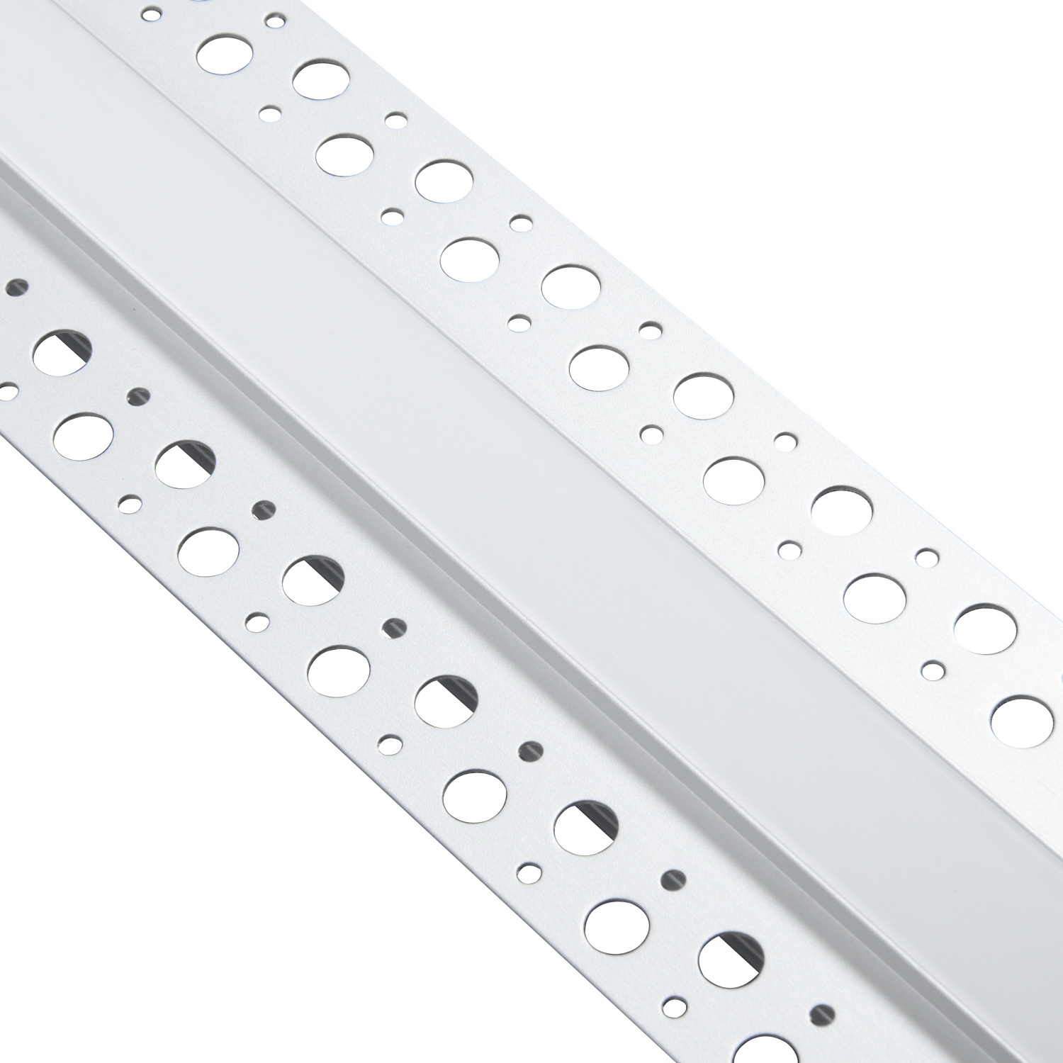 2020 Trimless Decke Plaster Channel Perfil Aluminio De Led Strip Light Led Recessed Low Profile Ceiling Light