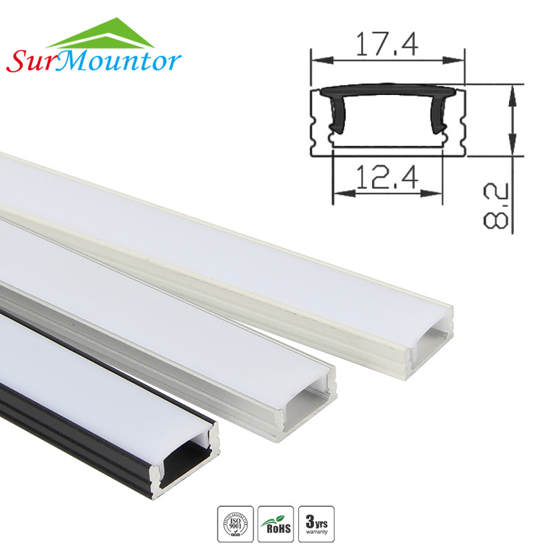 Aluminum Led Profile Light Bar LED Profile Aluminium Profile Led diffuser channel for LED Strip Light