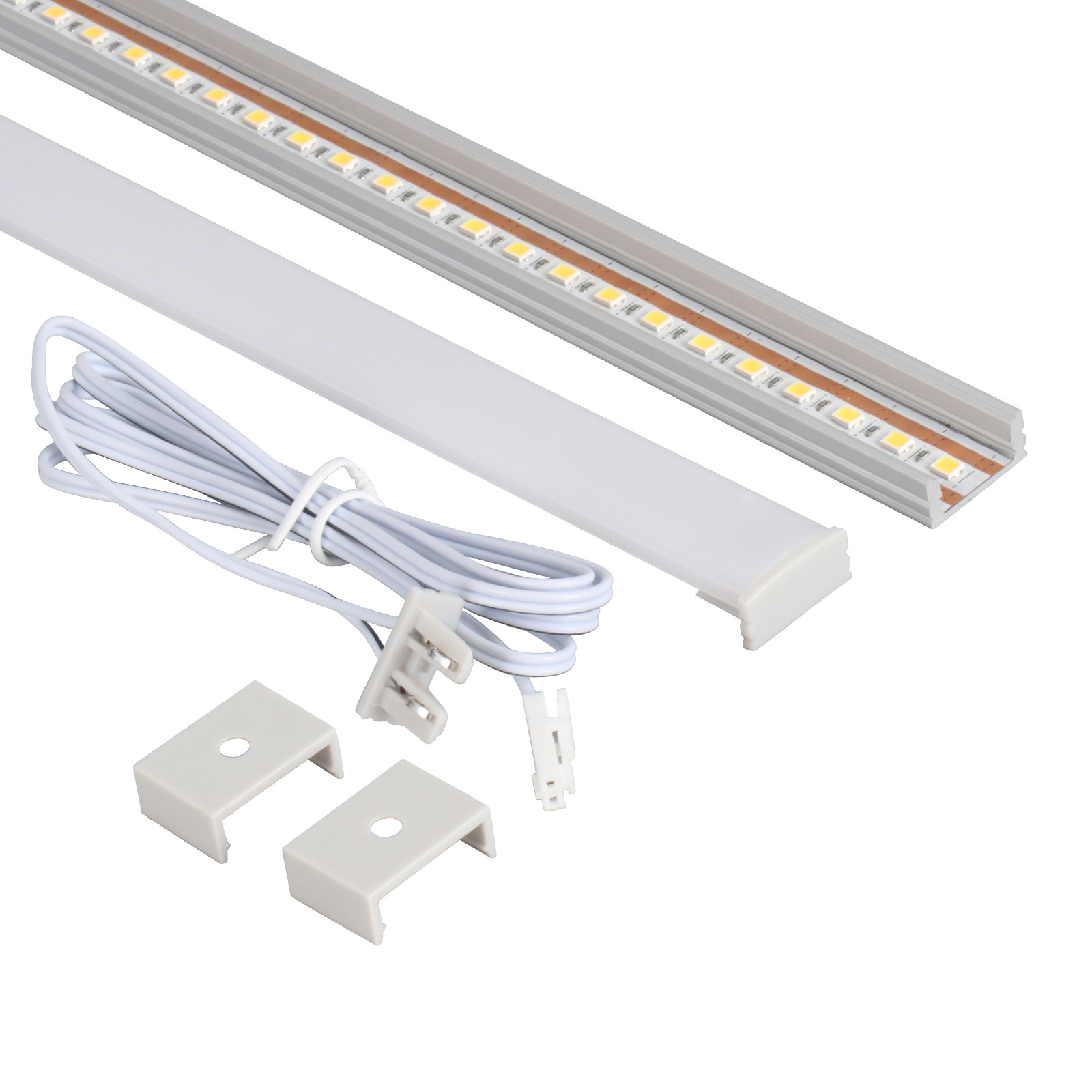 C1707 Wholesale Low Aluminum Tariff Cuttable Anywhere LED Aluminium Led Profile Light for LED Strip Linear Light