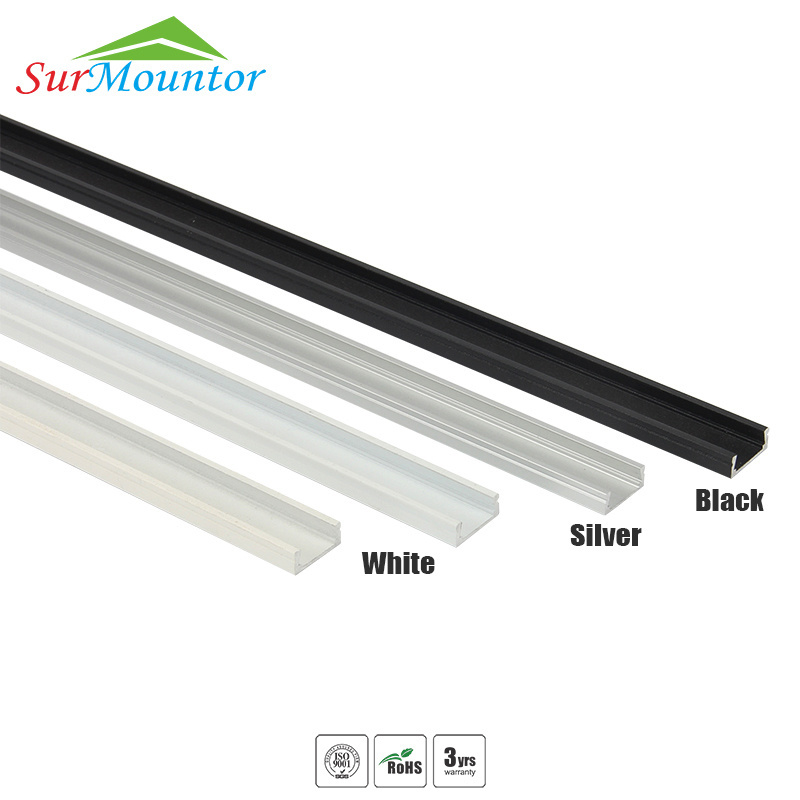 Factory Wholesale Led Profile Aluminum Extrusion For Led Strip Light 15*6 Led Light Bar