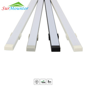 Factory Wholesale Led Profile Aluminum Extrusion For Led Strip Light 15*6 Led Light Bar