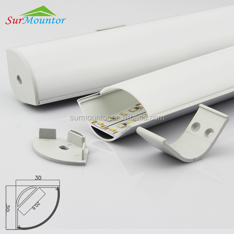 Corner Cove Aluminium LED Profile connectable ledlinear light