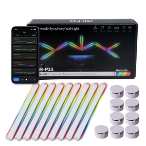 Dynamic Light Effects Wifi Multicolored Music Sync Home Decor Led Light Bar Streaming Lively Gaming Smart Glide Wall Light