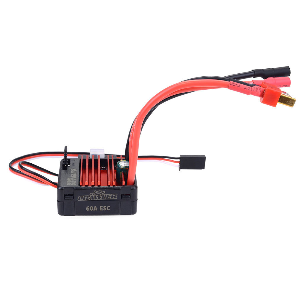 Suppass Hobby 60A ESC for 540 5 slot motor Simulation alloy car toys remote control wall climbing car rc car