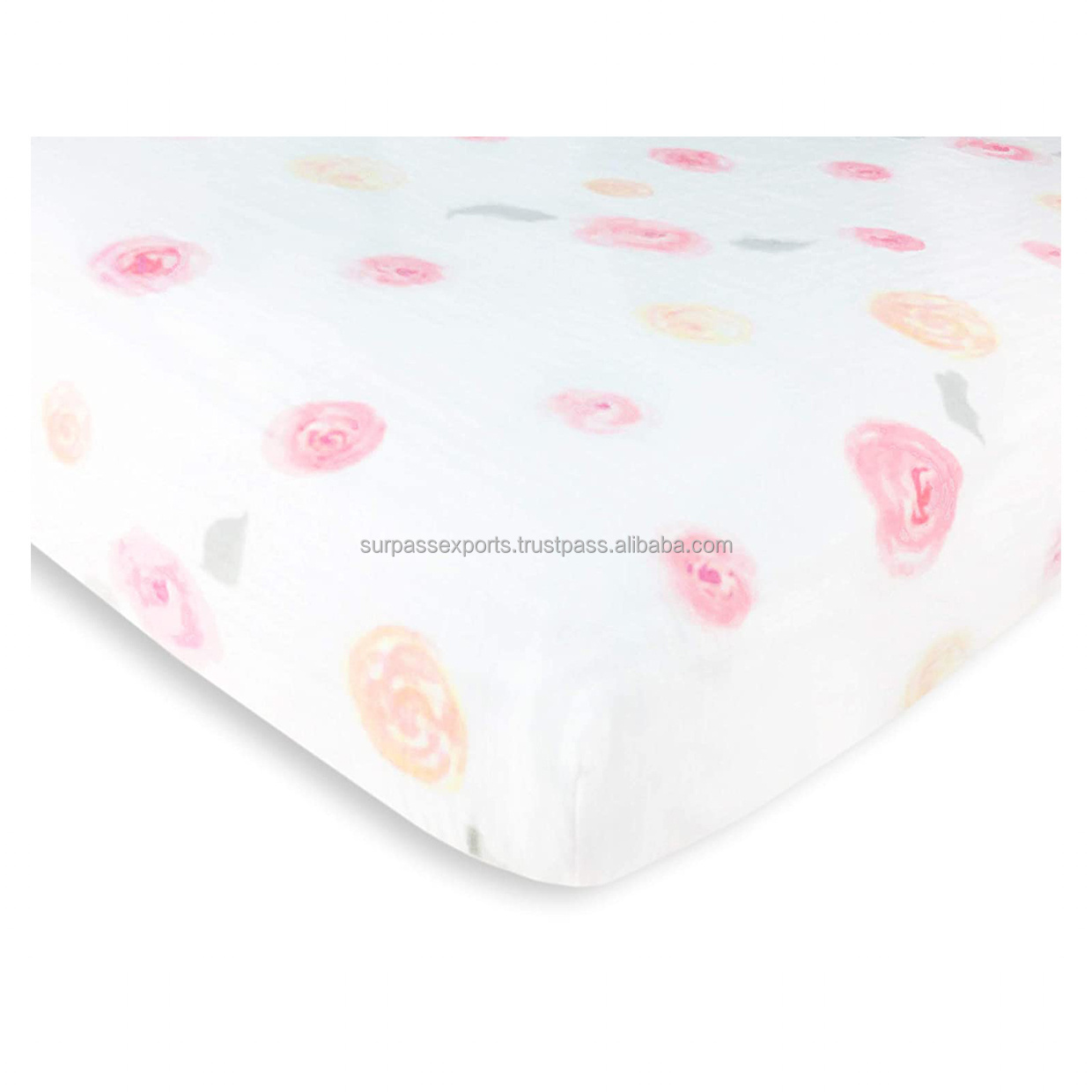 Best Quality Organic Cotton Baby Crib Sheets Sleep Comfort Support Luxury Foam Sponge Mattresses for Sale