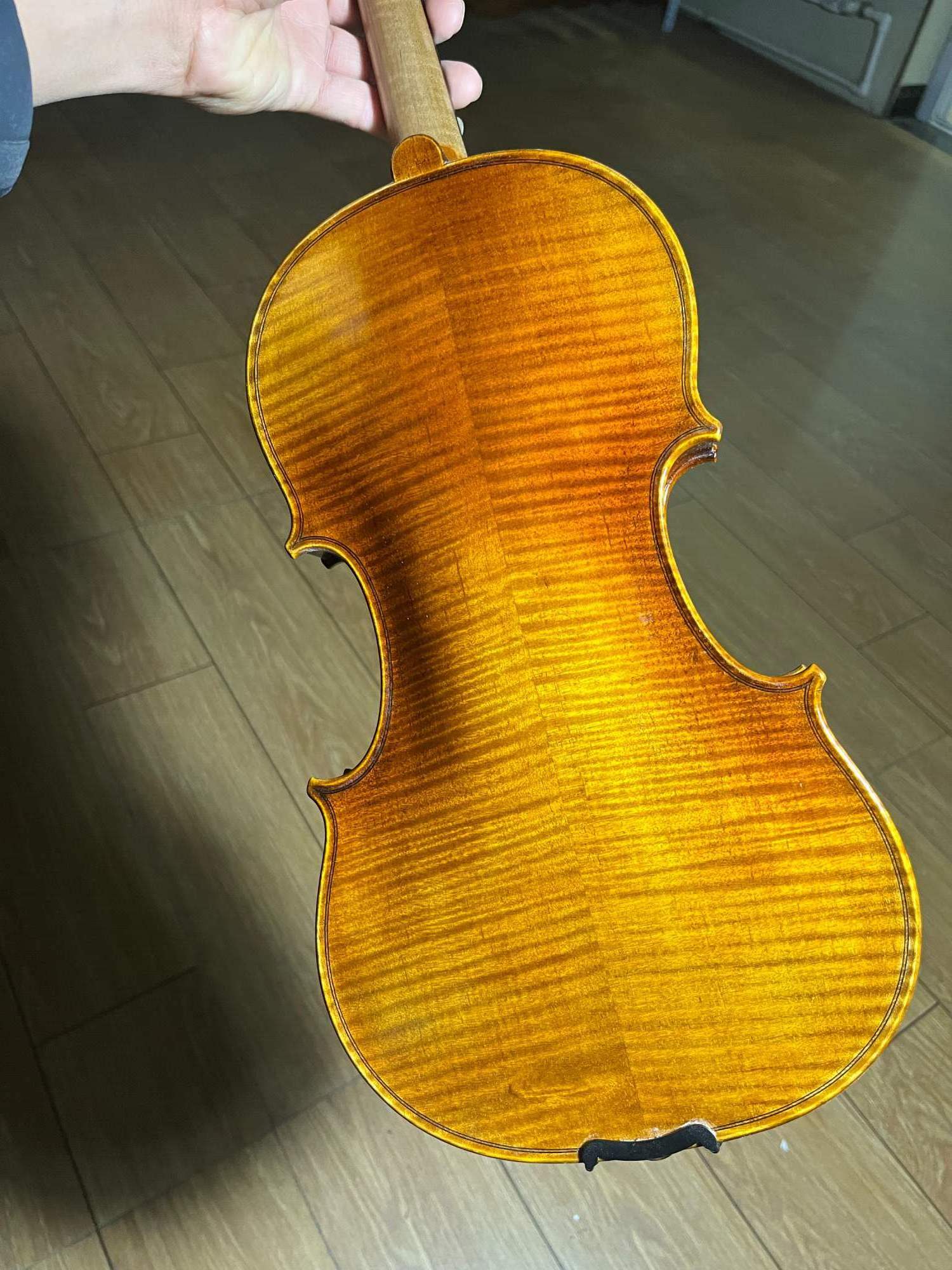 High Quality Wholesale 4/4 Full Size Solid Wood Student Violin cheap handmade maple violins with accessories