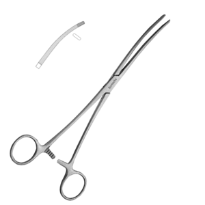 Surtechs Stainless Steel high quality Young Renal Pedicle 23.5 Cm Clamp Customized Logo Surgical Urology Instruments