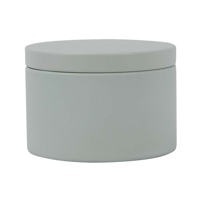 Exquisite Colorful Candle Tins Round Seamless Tea Tin Cans For Soy Wax