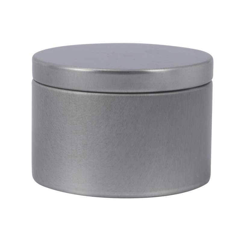 Exquisite Colorful Candle Tins Round Seamless Tea Tin Cans For Soy Wax