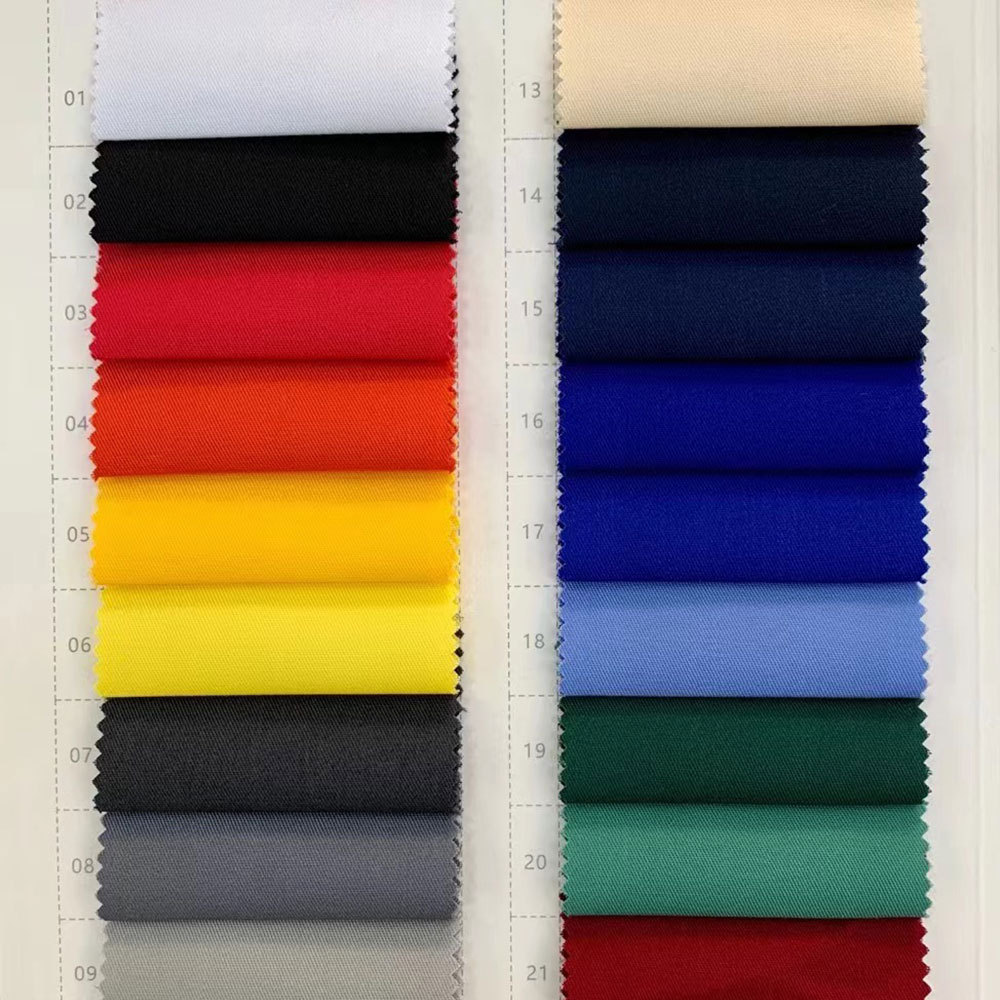 Factory wholesale TC twill fabric for medical scrub suits and hospital nurse uniforms