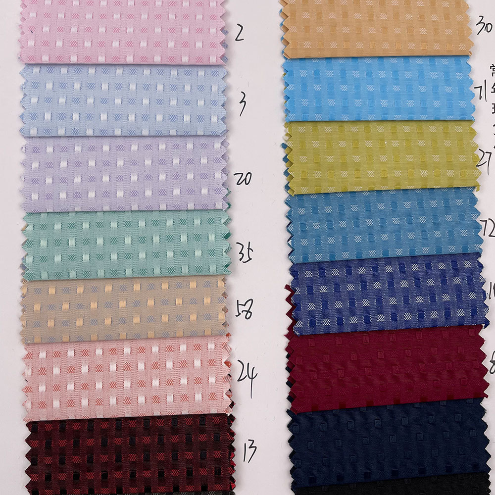 High-end 40 cotton 60 polyester dobby men's classic shirting fabric school uniform shirt fabrics