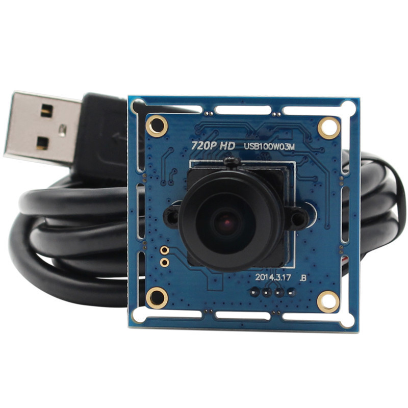 ELP CAM OEM Free driver Wide angle cmos camera module USB mini Camera for Eye tracking system ELP-USB100W03M-L170