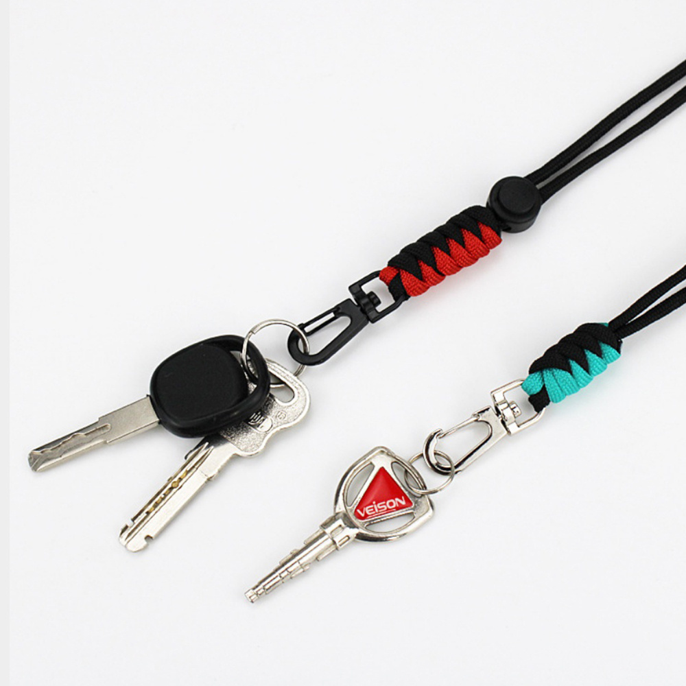 Wholesale Custom Neck Crossbody Case Neck Cell Mobile Nylon Patch Phone Lanyard Rope Cord Strap