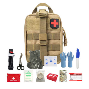 Wilderness Survival First Aid Tactical Survival Kit Package Survival Gear Kit