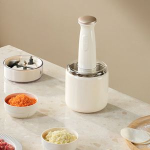 Multifunctional Two-Speed Control Electric Food Chopper Handheld Food Processor