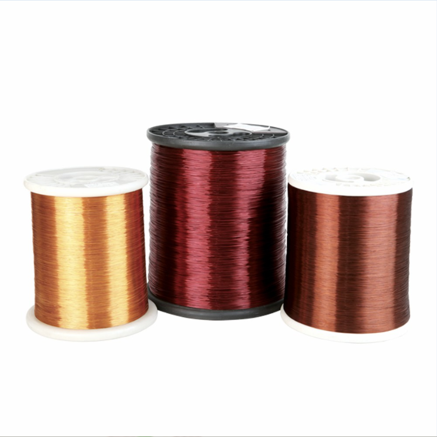 Polyimide coated awg swg enameled aluminium wire for transformer