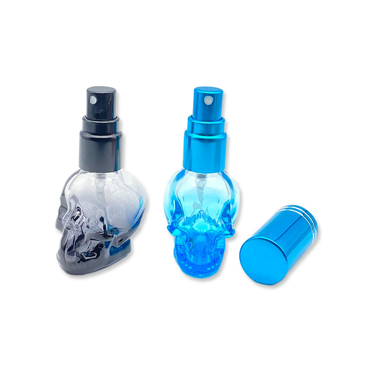 Special Skull Spray Luxury Wholesale Perfume Bottles spray 8ml Emty Perfume Bottles Empty Glass Spray Bottle