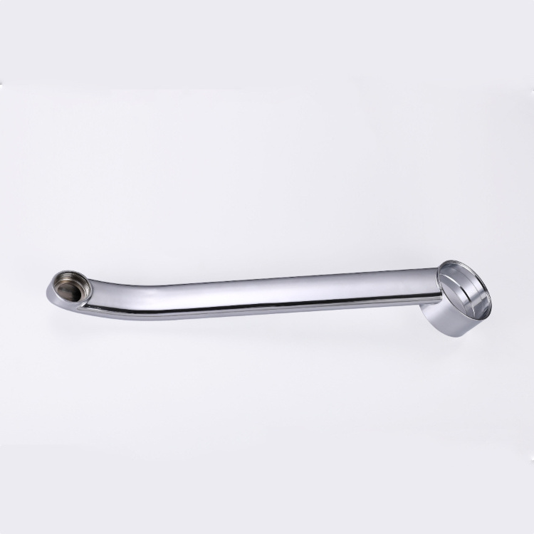 Kitchen sink faucet pipe electroplate brushed stainless steel faucet