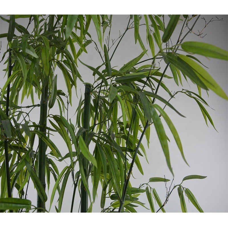 Wholesale 240CM height indoor decorative artificial bamboo tree plants,  bamboo tree plants artificial