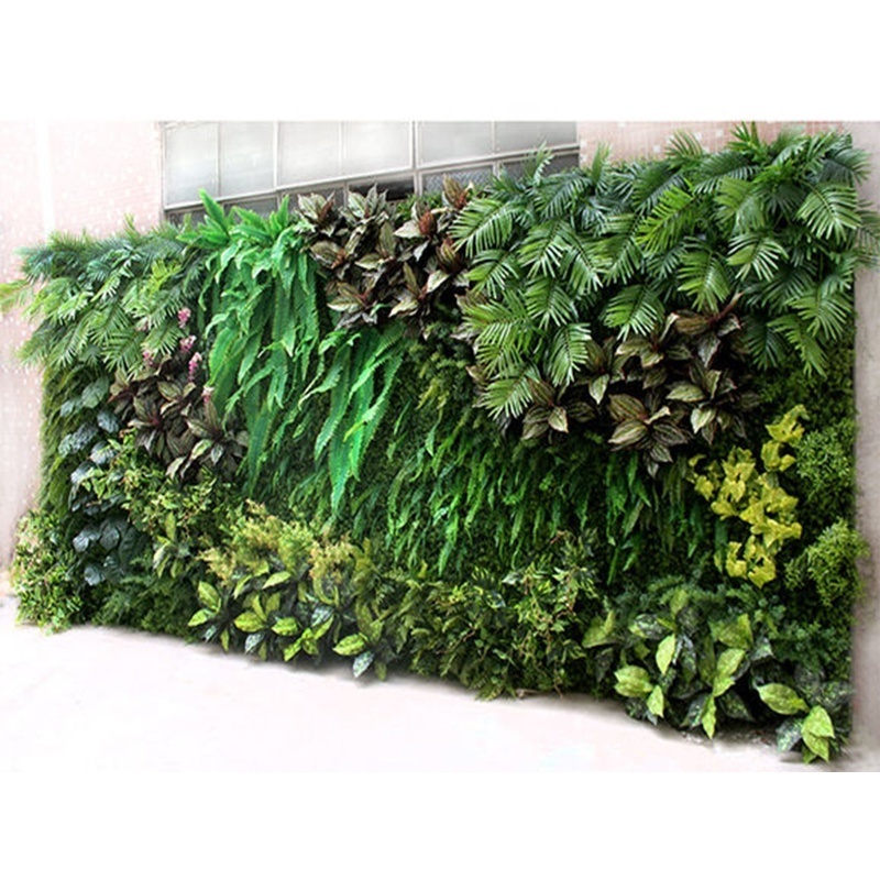 china supplier wholesale artificial green grass wall artificial lush green wall