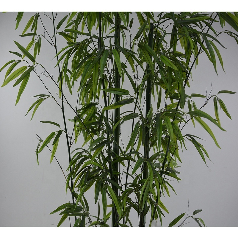 Wholesale 240CM height indoor decorative artificial bamboo tree plants,  bamboo tree plants artificial