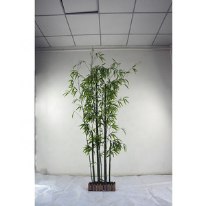 Wholesale 240CM height indoor decorative artificial bamboo tree plants,  bamboo tree plants artificial