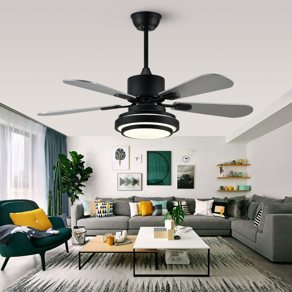 Customization ceiling fan remote control replacement 6 speed 36 inch led ceiling fan light