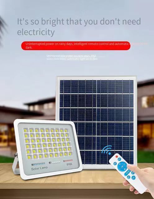 Factory Direct Sale Super Brightness High Lumen Solar Led Flood Lights Spotlight