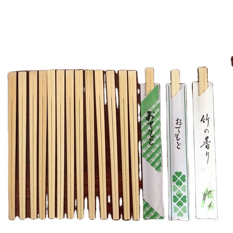 Good Quality Chinese Promotional Personalize Twin Disposable bamboo Chopsticks