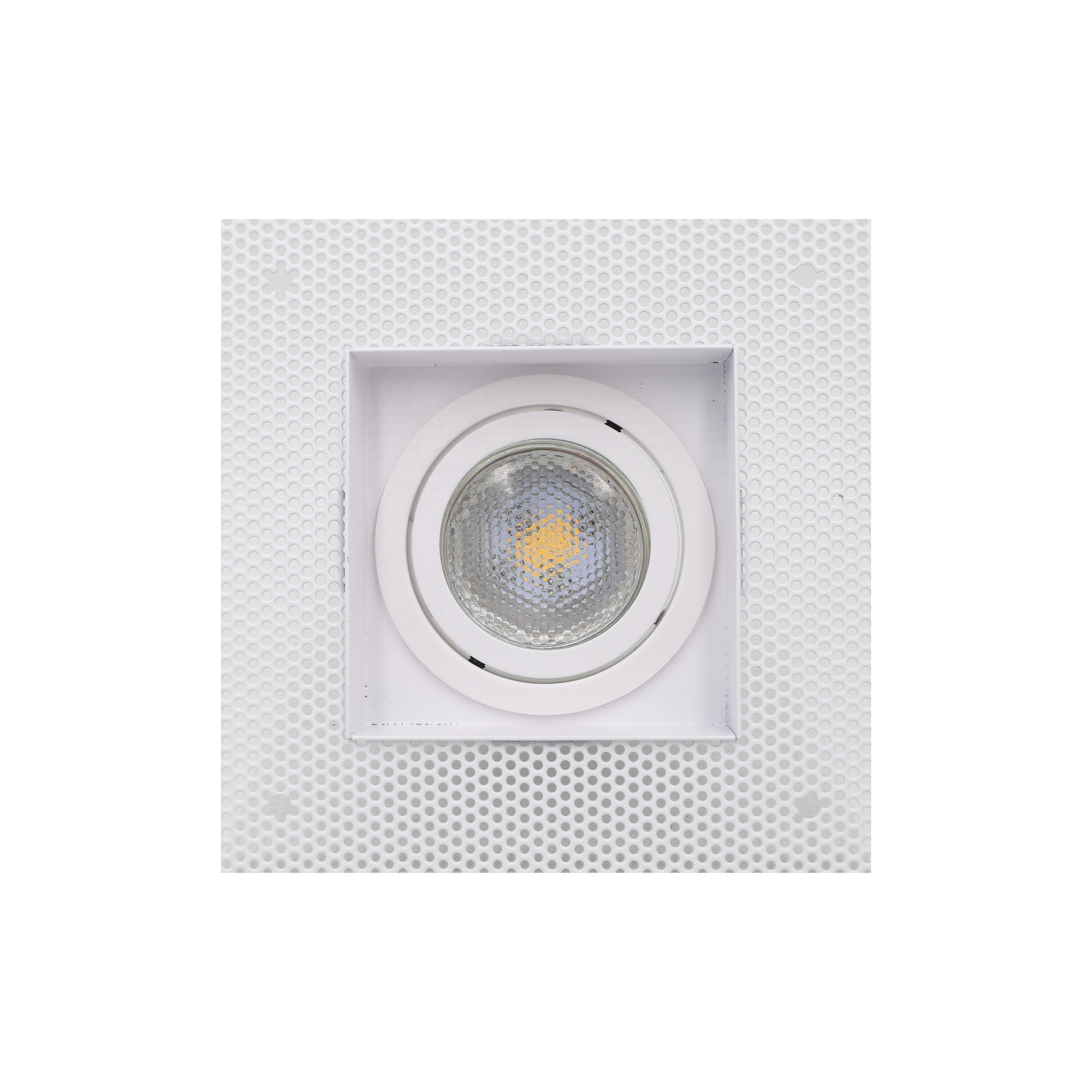 New Products Trimless downlight Recessed Square Gu10 Down Light Ultra Slim 7W Anti Glare Led Spotlight Frame