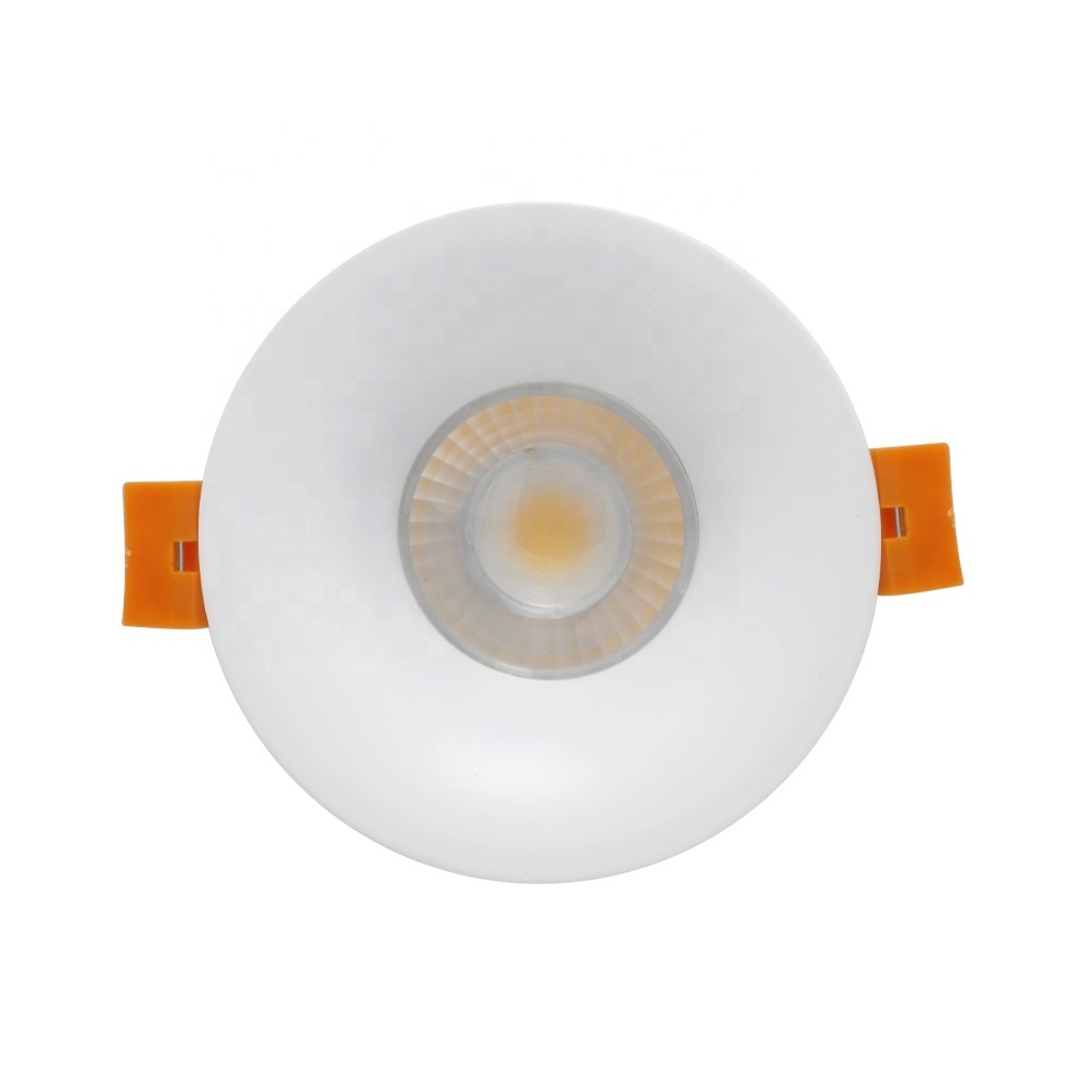 5w round cob downlight mini led anti glare gu10 recessed light fitting