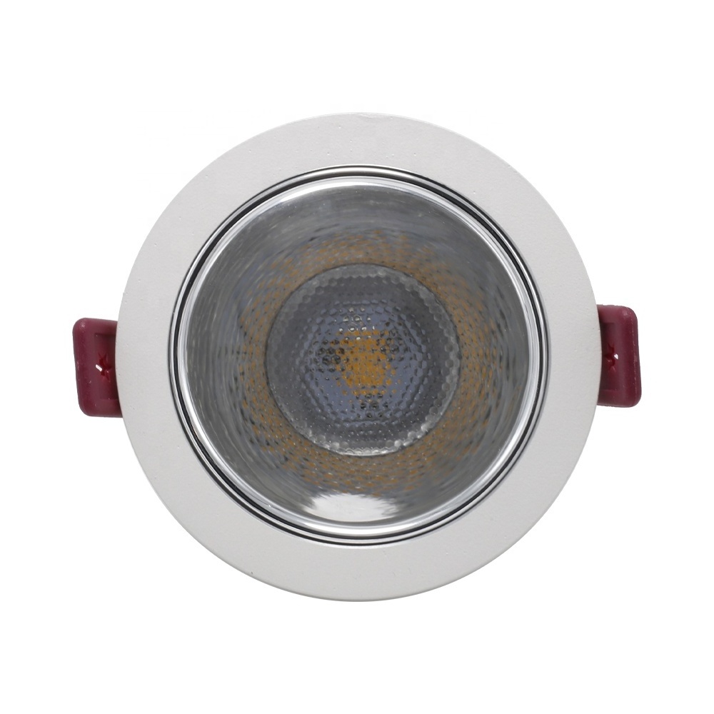 GU10 MR16 Indoor small ceiling round die-casting aluminum recessed anti-glare down lights