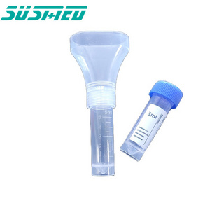 5ml 10ml Disposable Medical Sterile Saliva Collection Funnel DNA Sample Collector Testing Saliva Tube Test Kit