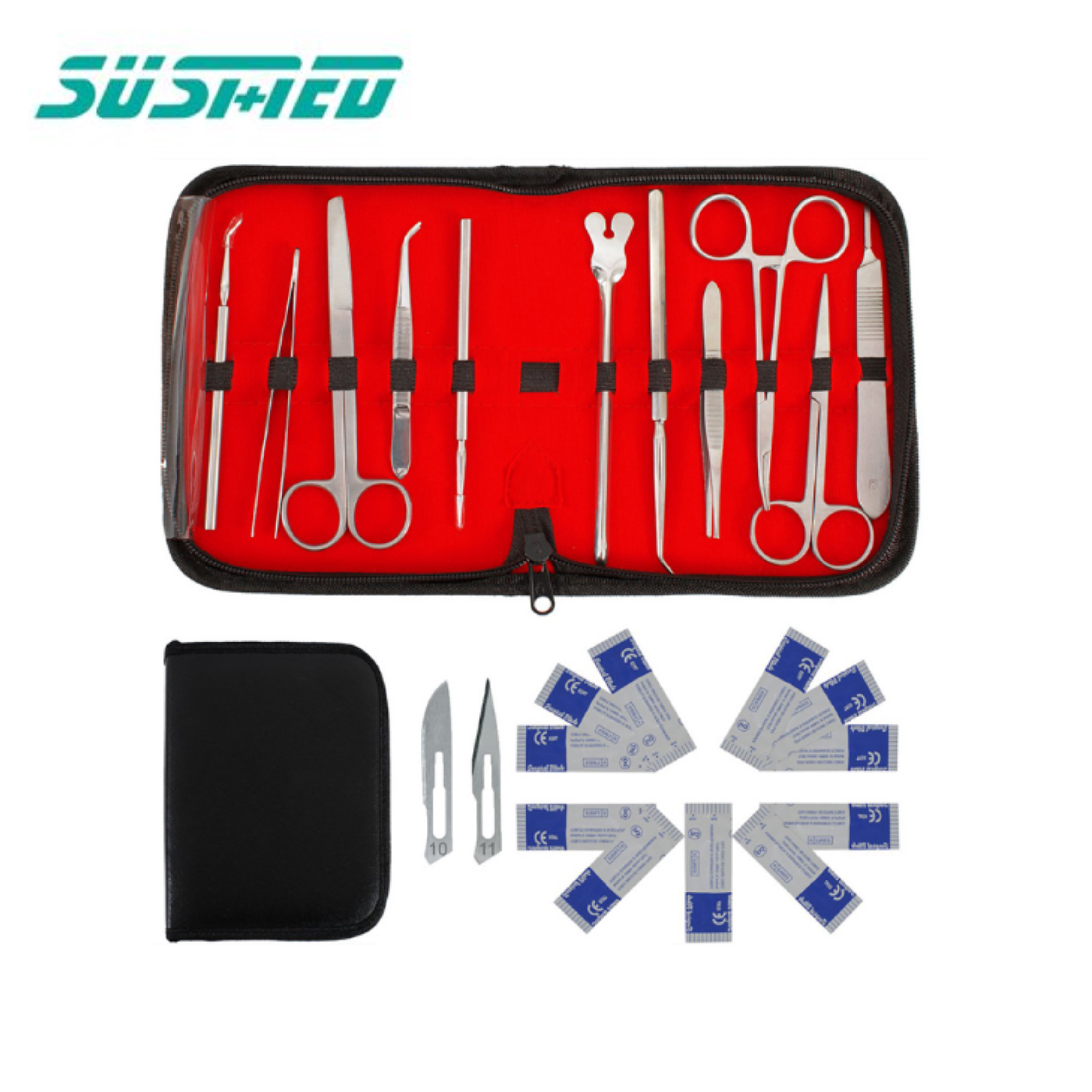 Surgical Suture Pad Practice Kit Skin Practice Module Suture Kit With Training Practice Pad Suture Tool Kit