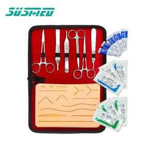 Surgical Suture Pad Practice Kit Skin Practice Module Suture Kit With Training Practice Pad Suture Tool Kit