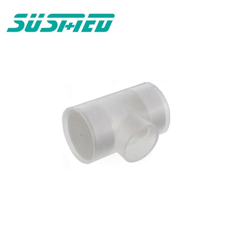 Factory Supply Disposable Breathing System Filter Medical Bacteria Tracheostomy HME Filter