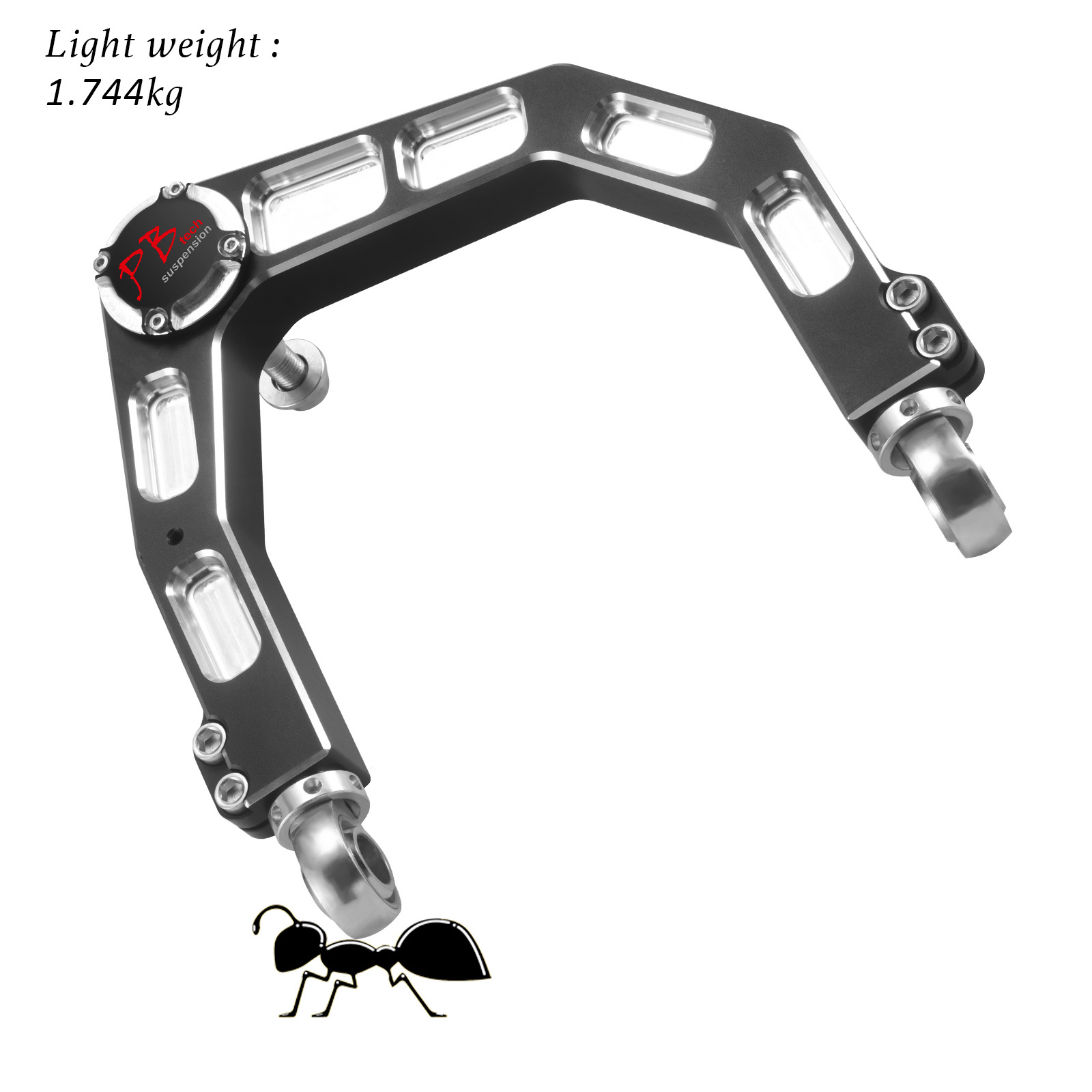 Aluminum Forged Heavy Duty Upper Control Arms Kit For 2003-UP Toyota FJ Cruiser/Prado LC150/4runner/GX BILLET Suspension Arm